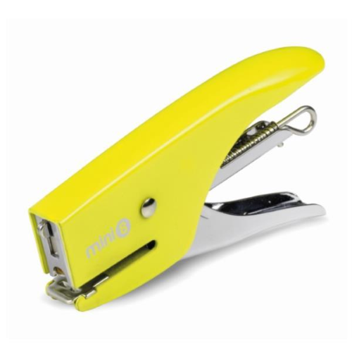 MiniCucitrice a pinza FLUO MINI 8 giallo Iternet